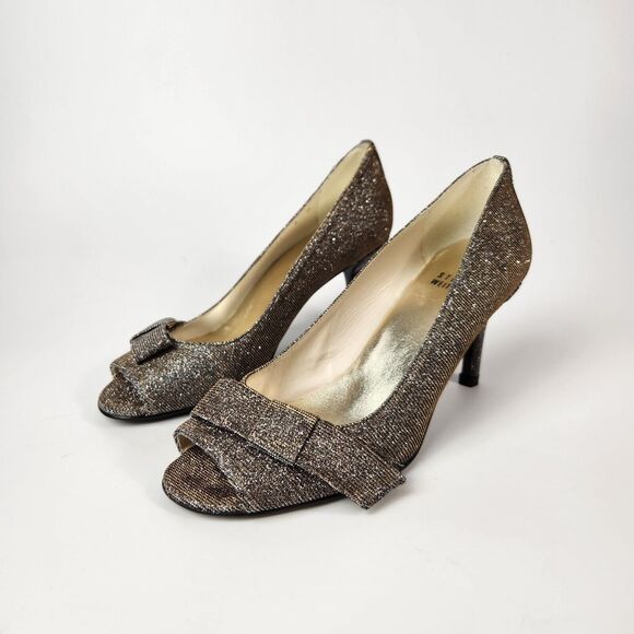 Stuart Weitzman Shoes Womens 6 Hoilday Event Piece New Years Eve Luxury Feminine - Picture 1 of 14